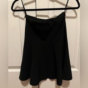 BCBG Black a-line skirt